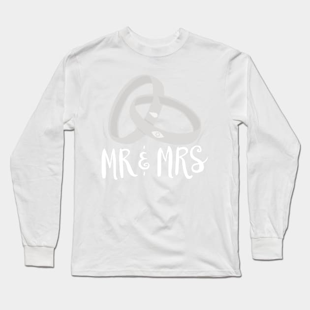 Just Married: Mr & Mrs Smoak Queen Long Sleeve T-Shirt by FangirlFuel